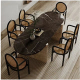 Calacatta Dining Table | AVA - onehappyhome