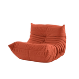 accent sofa in orange 