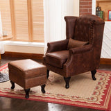 Chesterfield Accent Lounge Chair | SASHA - onehappyhome