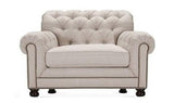 Classic Tufted Chesterfield Sofa - Single Seater