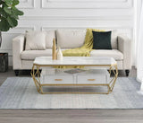 Coffee Table with Drawers | CHARLOTTE - onehappyhome