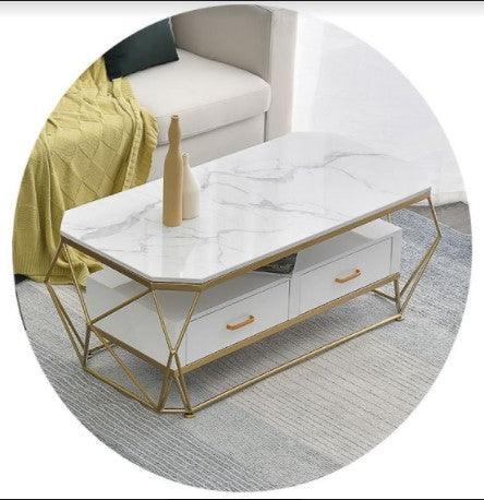 Coffee Table with Drawers | CHARLOTTE - onehappyhome