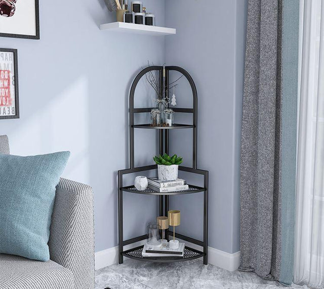 corner display shelf