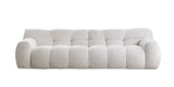 Cotton Candy Boucle Sofa | AMALA - onehappyhome