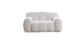 Cotton Candy Boucle Sofa | AMALA - onehappyhome