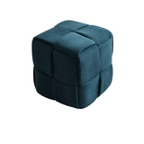 Woven Cube Pouf | LUMO