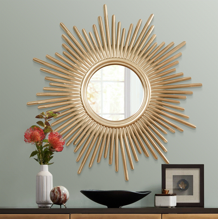 Decorative Accent Wall Mirror | LILY - onehappyhome