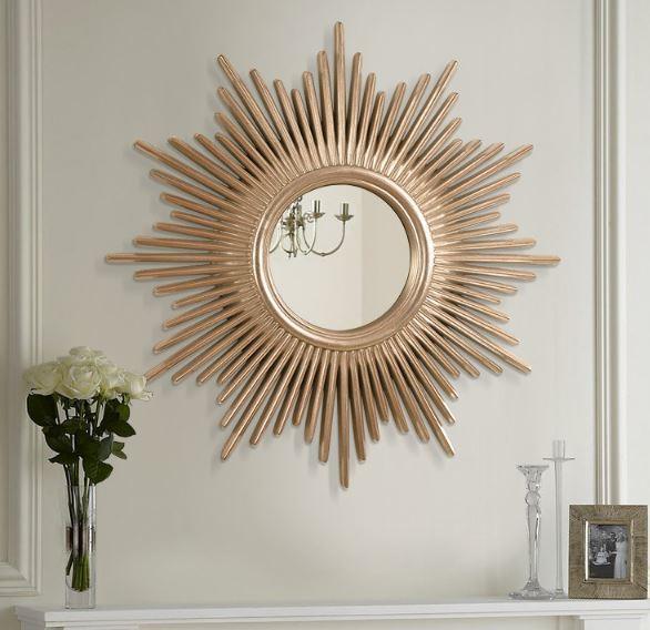 Decorative Accent Wall Mirror | LILY - onehappyhome