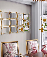 Decorative Accent Wall Mirror | MELANIA - onehappyhome