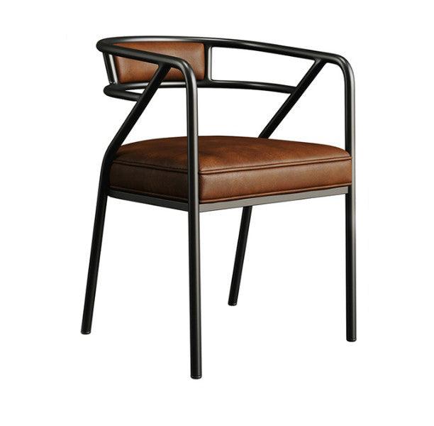 modern leather dining chair