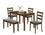 Solid Wood Dining Table Set (1 table + 3 chairs + 1 bench)