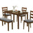 Dining Table Set (1 Dining Table + 3 Chairs + 1 Bench) | SAHAYA - onehappyhome