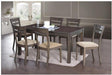 Dining Table Set (1 Dining Table + 6 Chairs) | EUNICE - onehappyhome