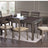 Affordable Solid Wood Dining Set (1 Table + 6 Chairs)