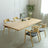 Dining Table with Transparent Legs | IVY - onehappyhome