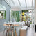 Dining Table with Transparent Legs | IVY - onehappyhome