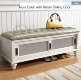 Entryway Storage Bench | CALLIE - onehappyhome