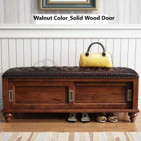 Entryway Storage Bench | CALLIE - onehappyhome