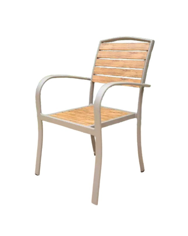 Fossil dining outdoor arm chair