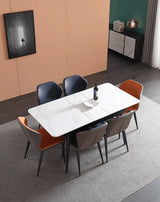 Extendable Dining Table in Sintered Stone | ARIE - onehappyhome