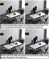 Extendable Dining Table in Sintered Stone | ARIE - onehappyhome