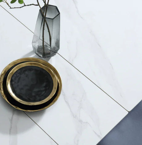 Extendable Dining Table in Sintered Stone | ARIE - onehappyhome