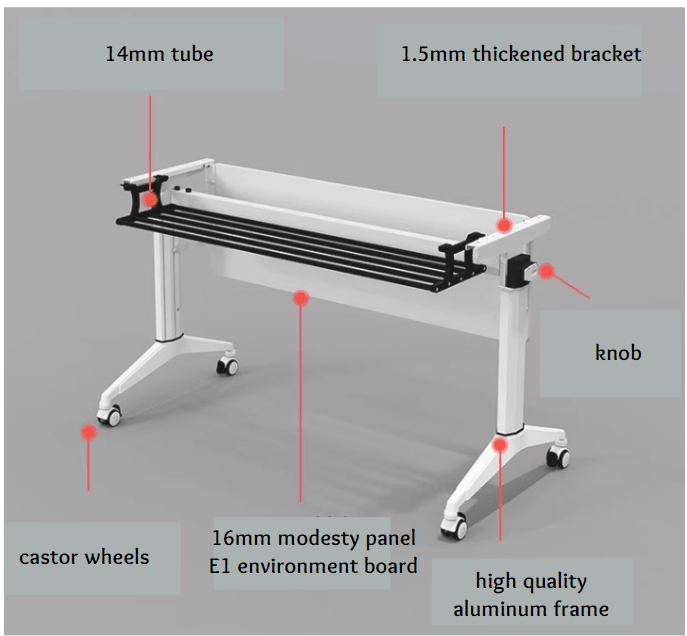 Folding Seminar Table | AMIR - onehappyhome