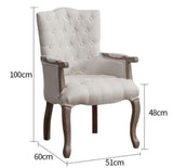 French Retro Dining Chair | FAYETTE - onehappyhome