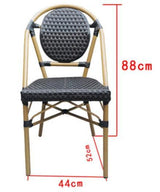 French Retro Rattan Dining Chair | ADRIENNE - onehappyhome