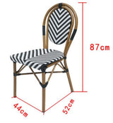 French Retro Rattan Dining Chair | ADRIENNE - onehappyhome