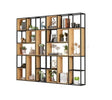 metal shelf partition divider rack