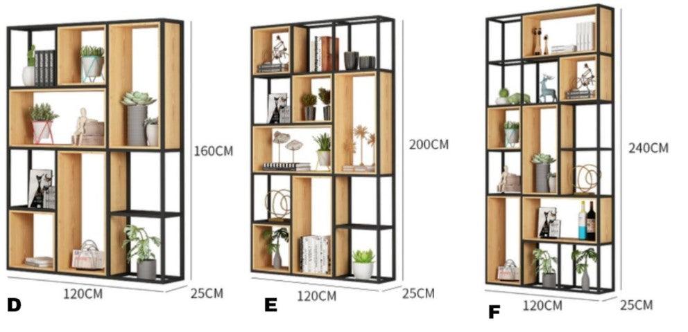 Industrial Metal Shelf Partitions | DAVID - onehappyhome