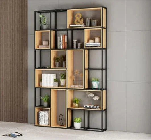 Industrial Metal Shelf Partitions | DAVID - onehappyhome