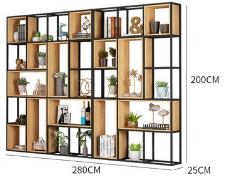 Industrial Metal Shelf Partitions | DAVID - onehappyhome