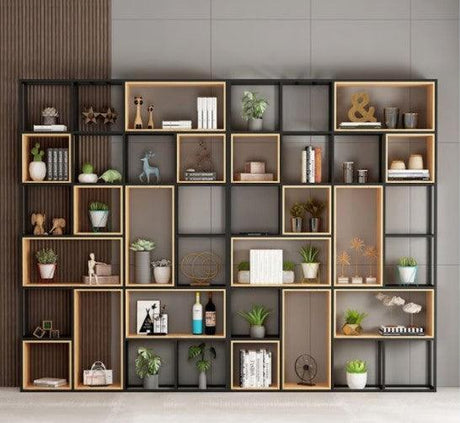 Industrial Metal Shelf Partitions | DAVID - onehappyhome