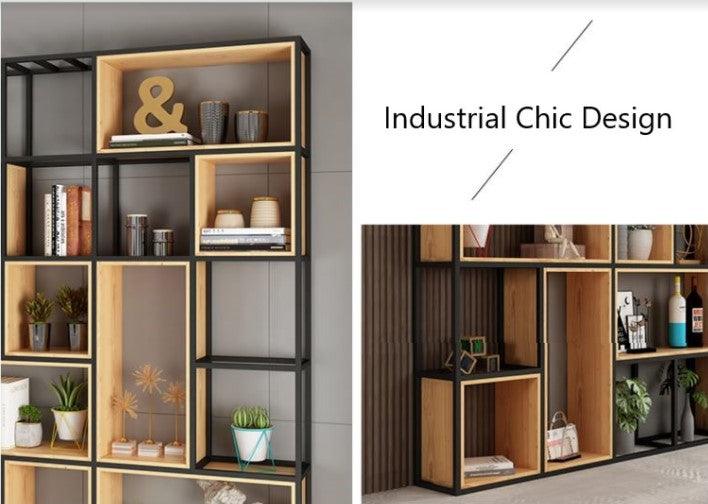 Industrial Metal Shelf Partitions | DAVID - onehappyhome