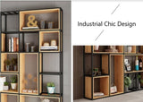 Industrial Metal Shelf Partitions | DAVID - onehappyhome