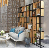 Industrial Metal Shelf Partitions | DAVID - onehappyhome