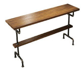 Industrial Solid Wood Bar Table | ADAM - onehappyhome