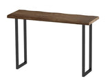 Industrial Solid Wood Bar Table | ISAAC - onehappyhome