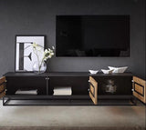 Industrial Wood TV Console | LUNA - onehappyhome