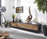 Industrial Wood TV Console | LUNA - onehappyhome