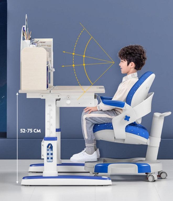 Kids Ergonomic Study Table and Chair | SAM - onehappyhome