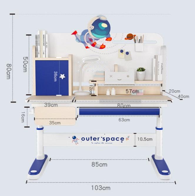 Kids Ergonomic Study Table and Chair | SAM - onehappyhome