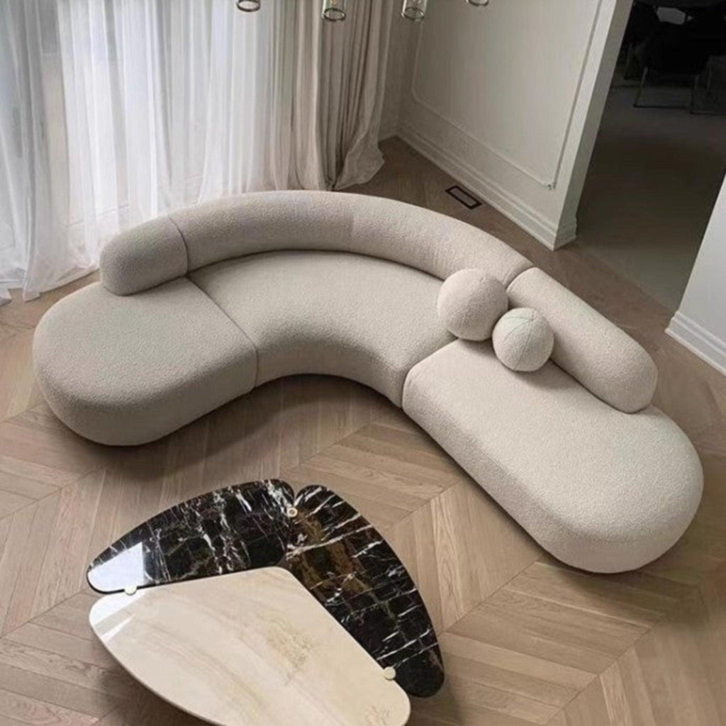 customisable boucle sofa