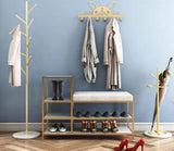 Luxury Shoe Stool Bench with Racks | TRIXIE - onehappyhome