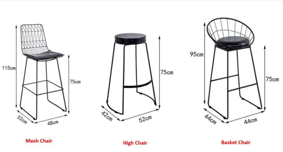 Marble Bar Table High Counter | HARLENE - onehappyhome