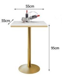 Marble High Bar Table and Chairs | HANA - onehappyhome