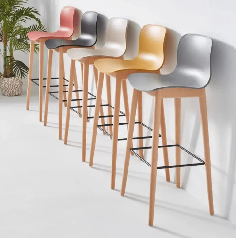 Minimalist Bar Stool (Set of 2)| ALICIA - onehappyhome