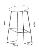 Minimalist Bar Stool (Set of 2)| GIO - onehappyhome